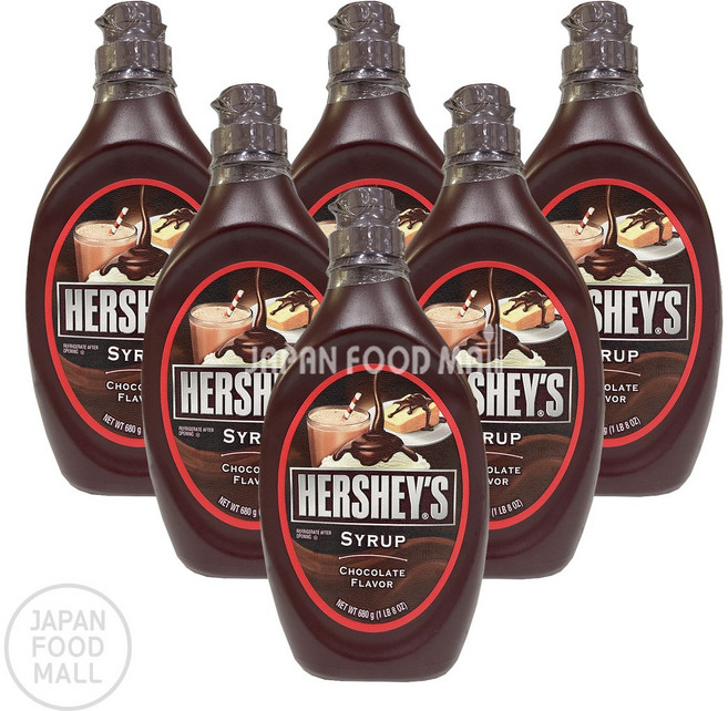 허쉬 초코 시럽, 623g, 6개