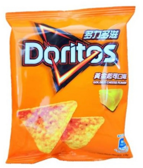 Doritos 黄金起司口味玉米片, 19g, 50個