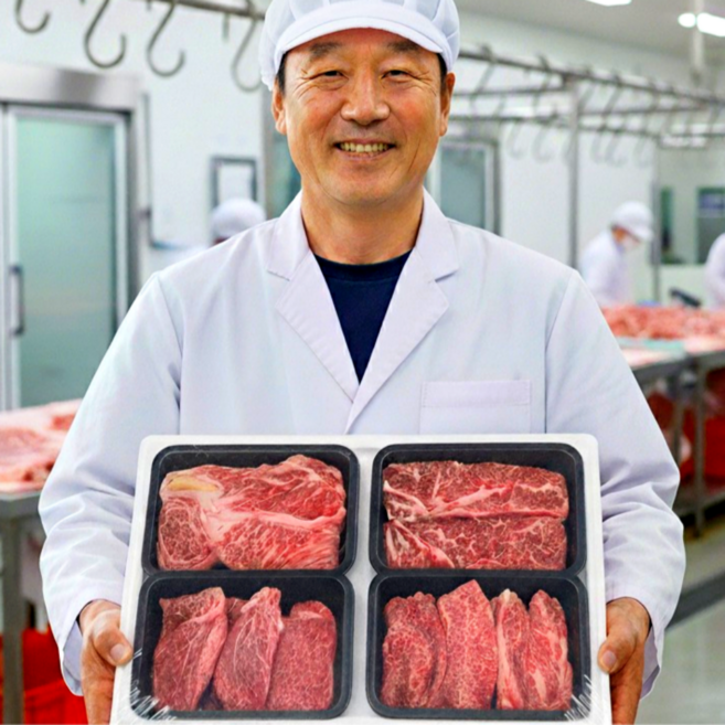 [명절선물세트] 프리미엄 횡성한우 구이용 선물용 소고기 모둠 세트 설 추석 명절 선물 세트, 1개, 1_3. 프리미엄 횡성한우 선물세트 3호.