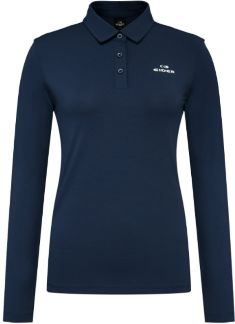 아이더 아이더(EIDER) 여성용 간절기 긴팔 폴로 티셔츠 신축성 착용감 땀흡수 우수 기본스타일 등산 스포츠 캠핑 아웃도어 DWP25282 솔리드 β N42