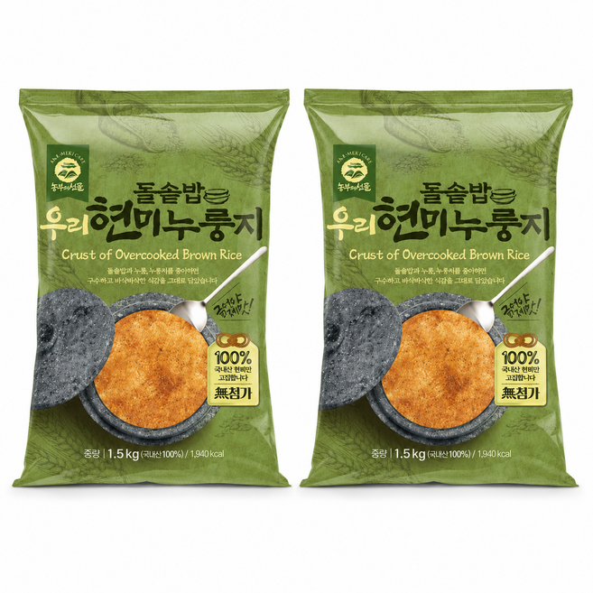 농부의선물 돌솥밥 현미누룽지, 3kg, 1개