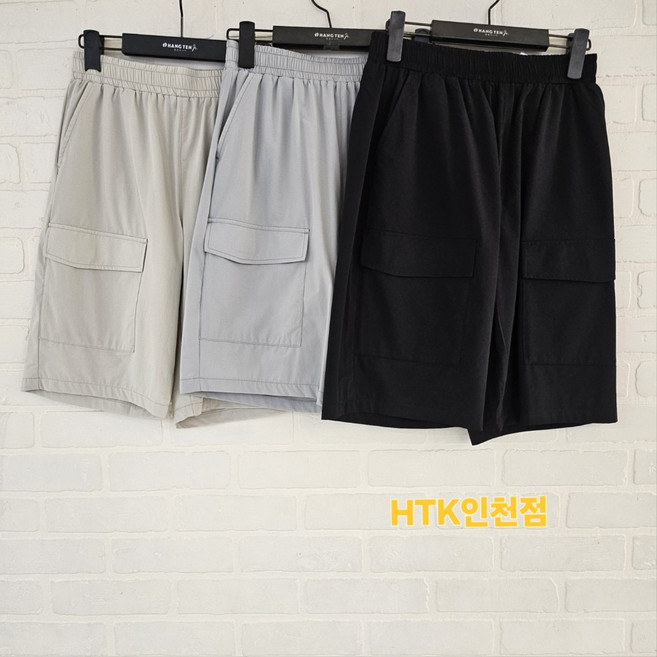 [행텐주니어] *인천점* 기능성나일론카고5부반바지@@25년여름#초신상# 인기상품@@카고디자인@@부드러운소재@@14520-037-406-41