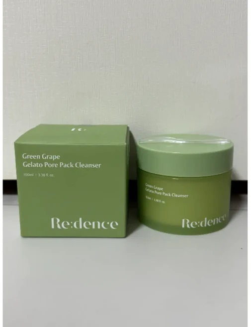 [본사정품] 리덴스 청포도 젤라또 포어 팩클렌저 REDENCE 리덴스팩클렌져, 1개, 100ml