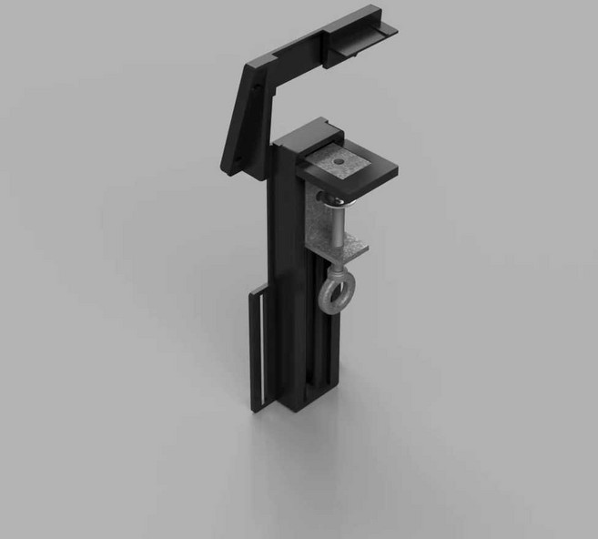 비행 시뮬레이터 브라켓 조이스틱 제품 거치대 스포일러 싱글 0377745, 1개, 2. 에어버스 TCA 조이스틱 브래킷 블랙