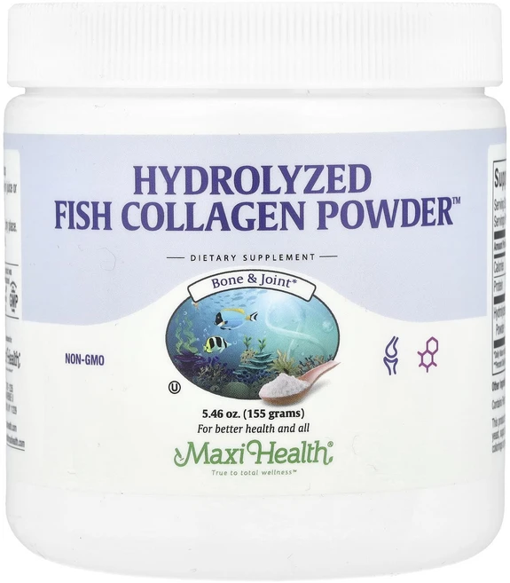 Maxi Health 하이드롤라이즈드 Fresh Collagen Powder™ 155g(5.46oz), MaxiHealth하이드롤라이즈드FreshCollage, 155g, 1개 - 쿠팡