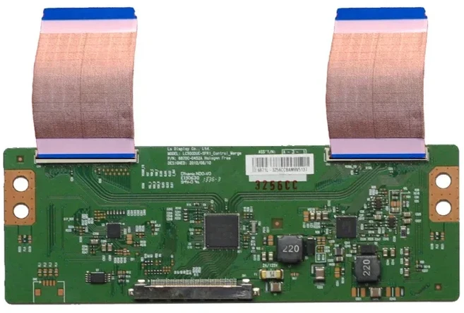6870C-0452A 0451 로직 보드 LC500DUE-SFR1_Control_Merge 기존 T-con 카드용 LCD TV, 01 Board with cables