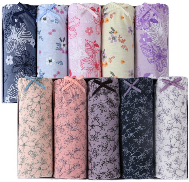 1+1 2박스 여성팬티5매 /맥시/미디