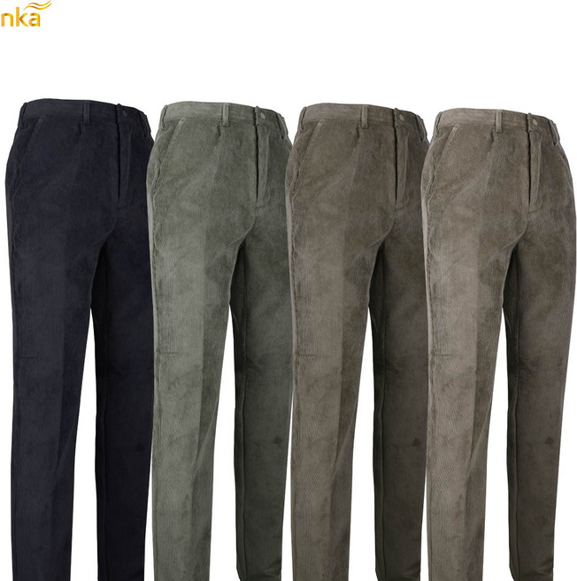 엔케이아울렛 NK크로스빌D기모골덴 남자 남성 겨울 코듀로이 원턱 팬츠 겨울바지 따뜻한 빅사이즈 아웃도어 등산복 작업복 단체