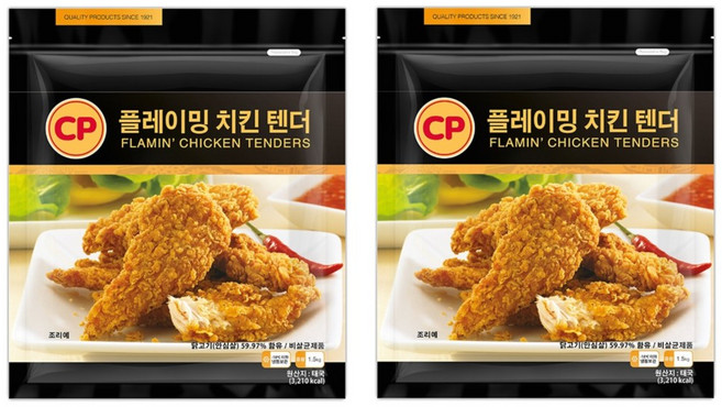 코스트코 CP 플레이밍 치킨 텐더, 1.5kg, 2개