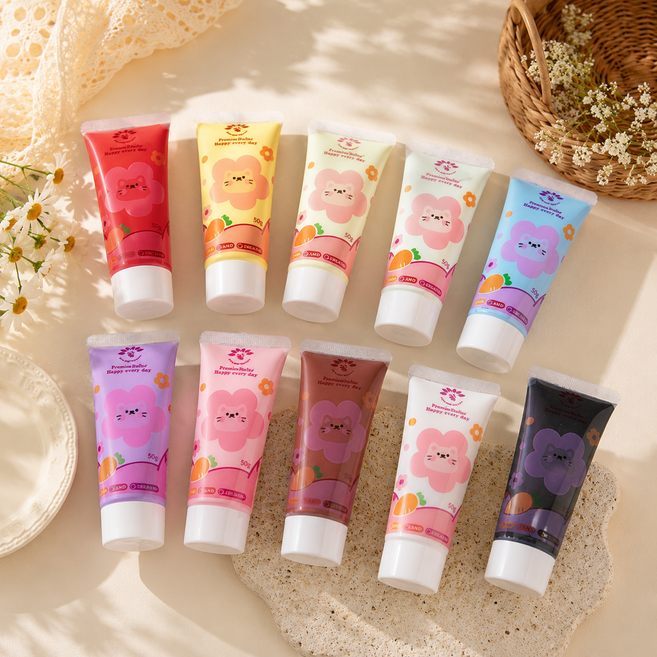 크림클레이 50g 단품 10색 데코덴 생크림본드 탑로더 크림글루, 1개, 크림클레이50g-민트색