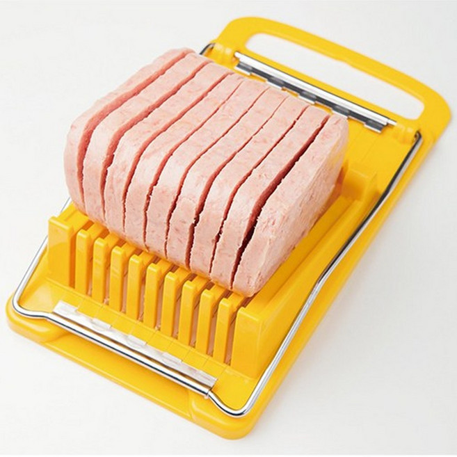 코쿠보 스팸 햄 슬라이서, 옐로우, 1개