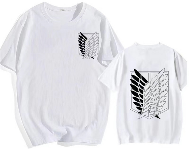 ZCBV진격의거인 잔격거 자유의날개 조사병단 로고 반팔 티셔츠 옷ZCBV