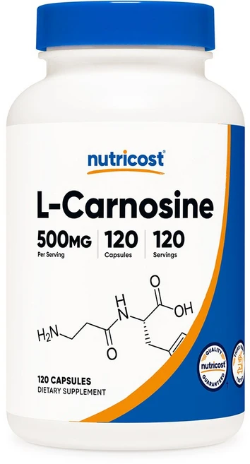 뉴트리코스트 L-Carnosine 캡슐, 120정, 1개 - 쿠팡