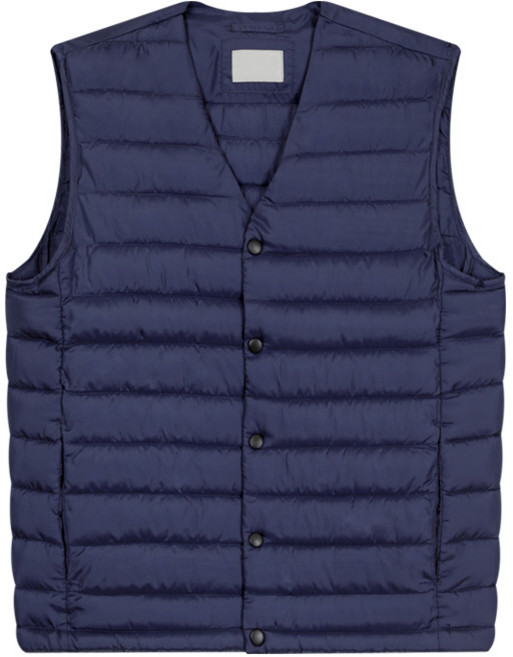 해리슨 남성용 브이넥 경량 패딩 조끼 HA-1008 THE1013