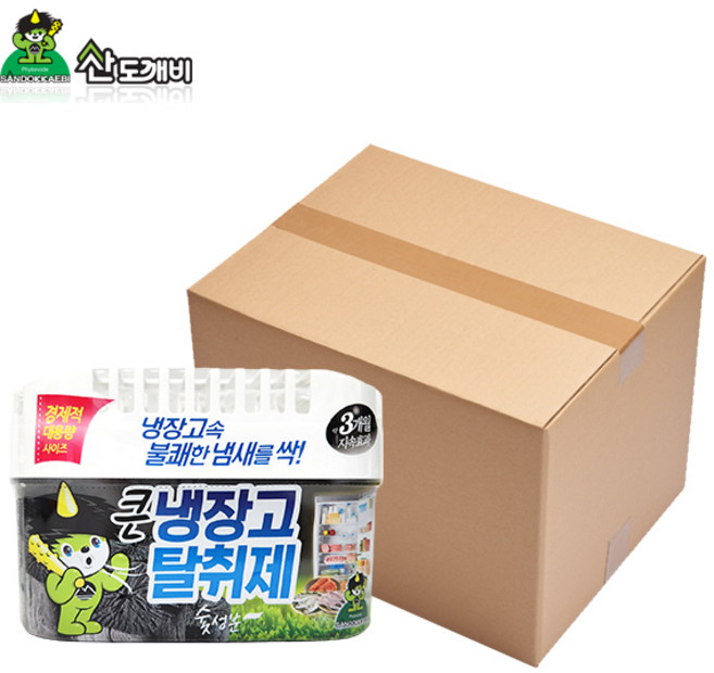 큰냉장고 탈취제 한박스 12개입 숯, 1