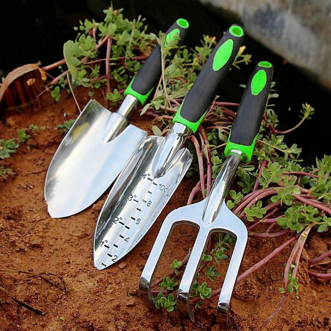 텃밭 잡초제거 분갈이 만능 호미 모종삽