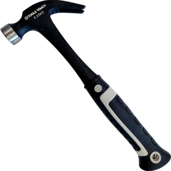 툴스터치 일체형 스틸 장도리 빠루망치, 1개