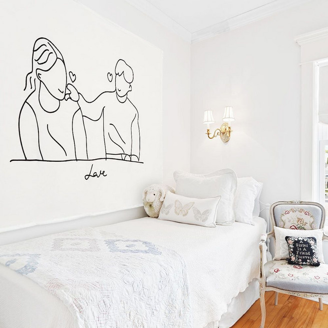 대형 패브릭 아트 인테리어 포스터