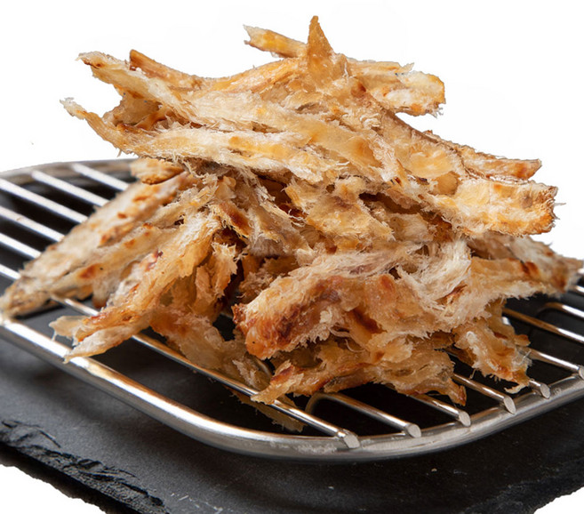 파파 맛있는 건어물 간식 주전부리 단짠단짠 구운 아귀채 100g+100g, 단품