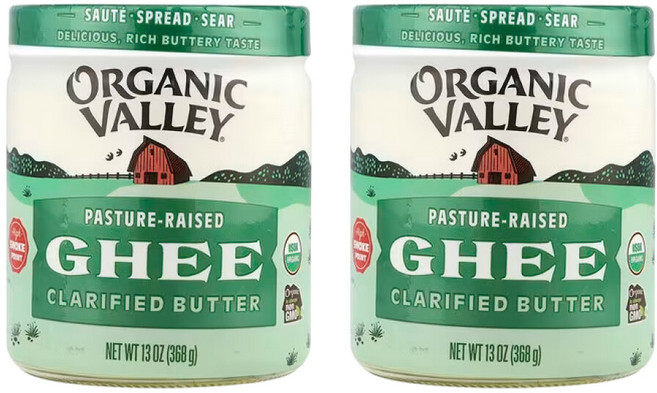 오가닉밸리 기 버터, 2개, 368g
