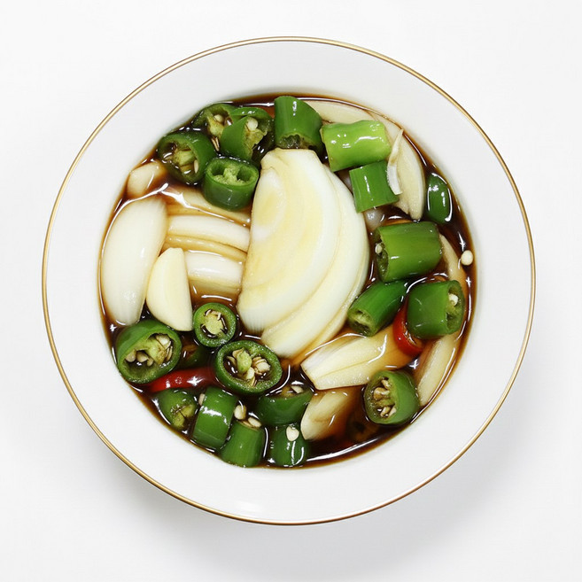 유리네 국내산 수제 모듬 장아찌 양파 청양고추 장아찌 1kg, 1개