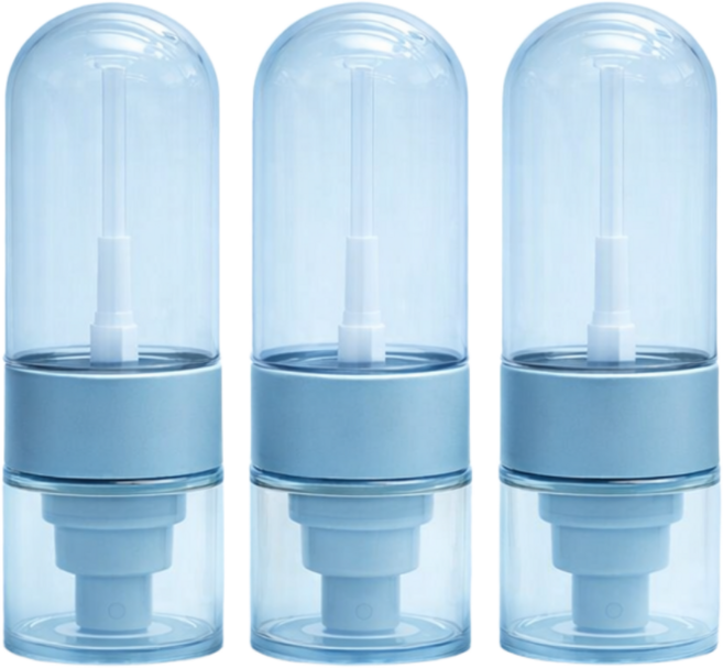 모메마켓 안개분사 거꾸로 미스트 공병, 3개, 블루