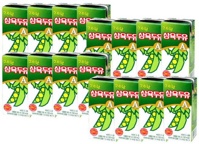삼육두유 A, 190ml, 64개