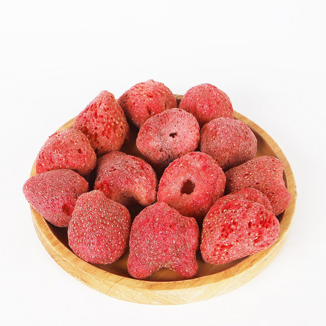 다맘 동결건조 딸기홀 과일칩 100g, 1개