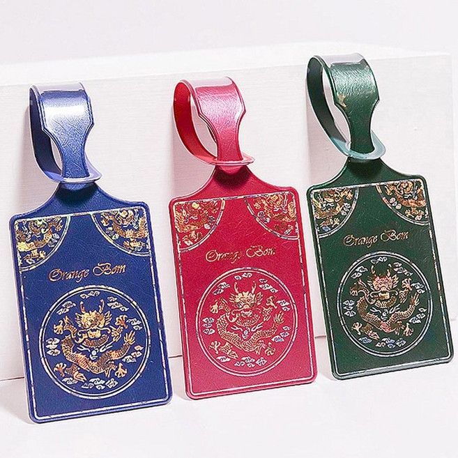 SANS 한국 전통 왕실 고급 자개 여권케이스 네임텍