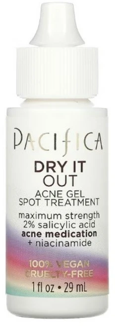 Pacifica 드라이 잇 아웃 여드름 젤 스팟 트리트먼트 맥시멈 강도 29ml(1fl oz), 1개 - 쿠팡