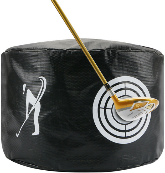 블루웨이브 비거리향상 임팩트 파워백 스윙연습기 실내가정용 샌드백 임팩트백 연습도구, 옐로우, 1개