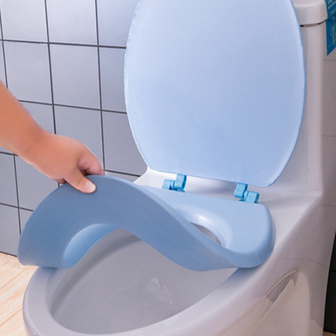 변기뚜껑소리 eva 무소음변기커버 교체 안차가운 푹신한 소프트, 02. 흰색, 1개