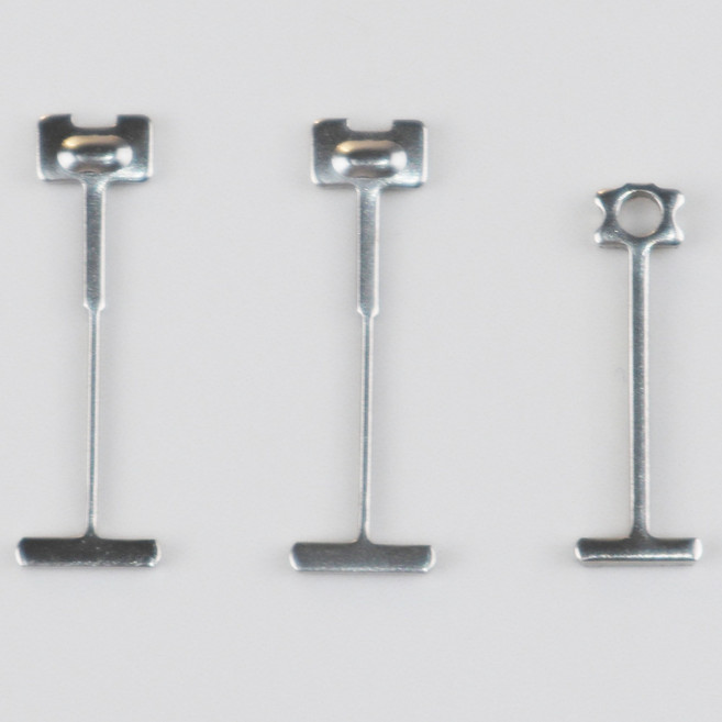 공구하자 타일평탄클립 평탄클립 원형 재사용 수평, 교체용핀0.9(100매입), 100개