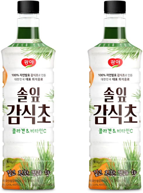 애드퓨어 솔잎 감식초 베이스, 970ml, 2개