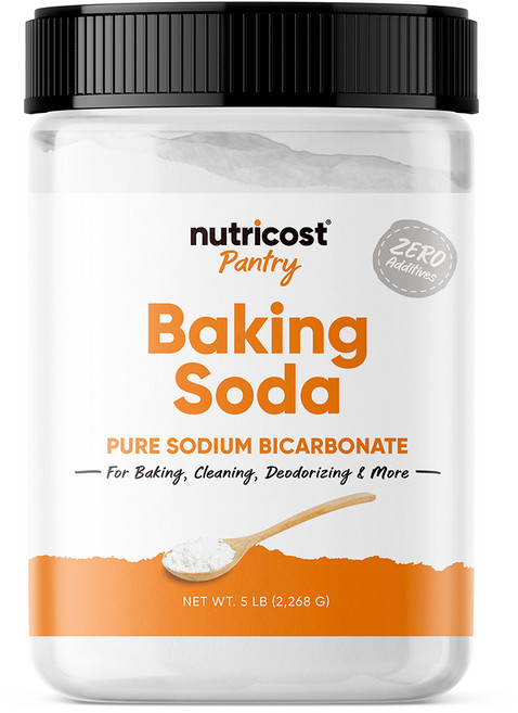 뉴트리코스트 베이킹 소다 파우더 5lb 무맛, 1개