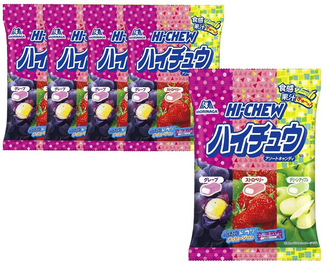 모리나가 하이츄 버라이티, 86g, 5개