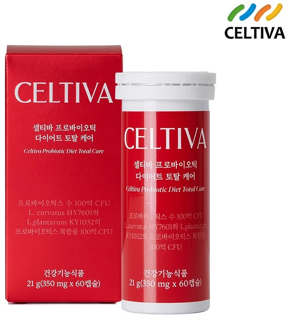 셀티바 프로바이오틱 다이어트 토탈 케어, 60정, 1박스 - 쿠팡
