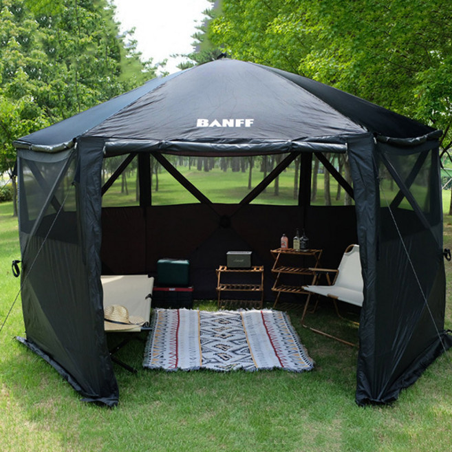 BANFF 원터치 육각 스크린하우스 패밀리텐트, 단품, 단품