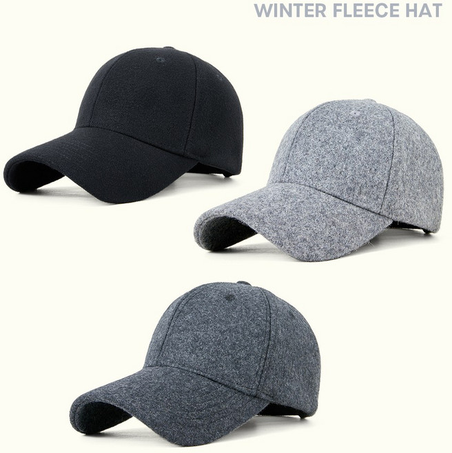 기모 겨울모자 방한모 야구모자 챙모자