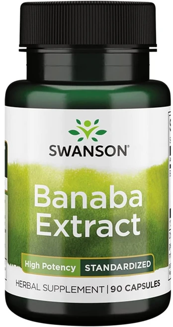 스완슨 슈페리어 허브 하이 포텐시 바나바 추출물 60mg 캡슐, 1개, 90정 - 쿠팡