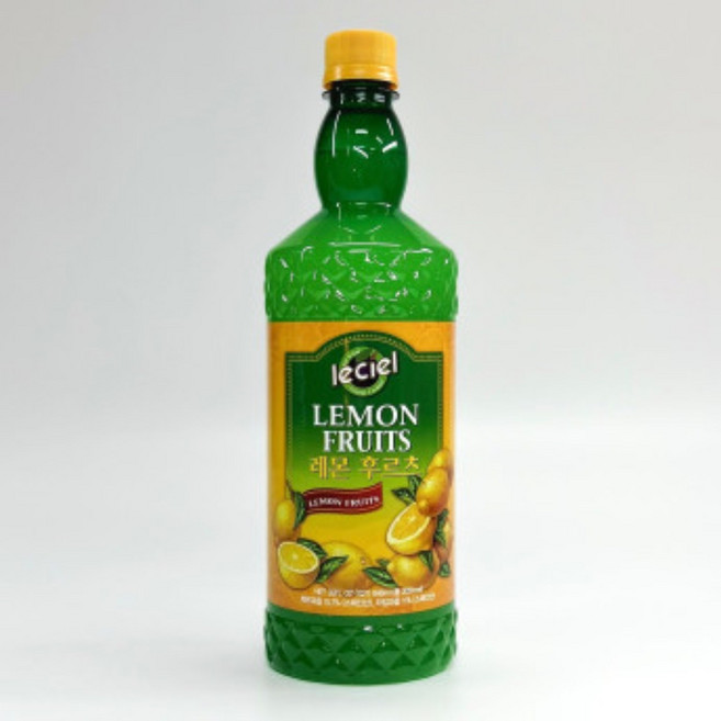 르씨엘 레몬 후르츠 쥬스, 946ml, 10개