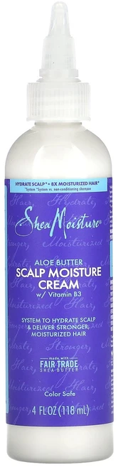 SheaMoisture 두피 모이스처 크림 알로에 버터 118ml(4fl oz), SheaMoisture두피모이스처크림알로에버터118ml, 1개, 118ml - 쿠팡