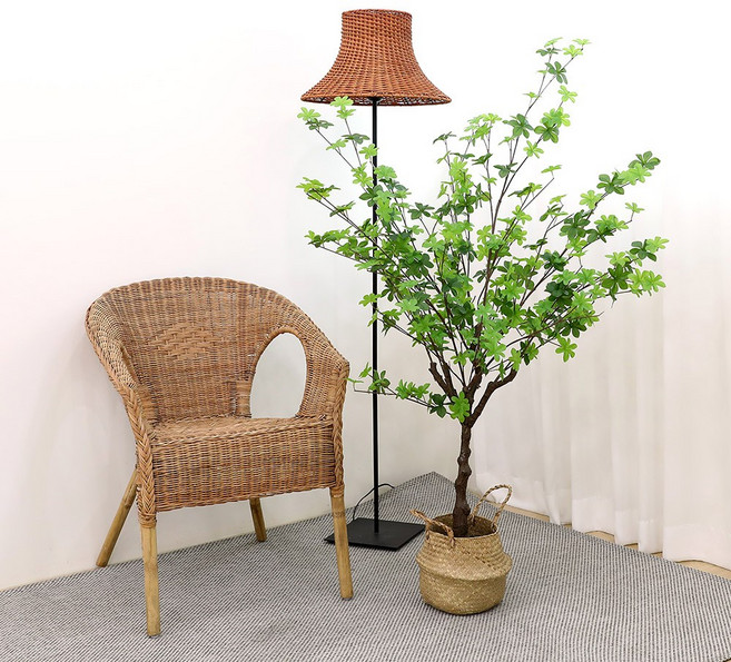 엔카이셔스 식물 인테리어 조화 나무 인조 화분 장식 오렌지자스민 3size, 오렌지자스민 150cm, 1개