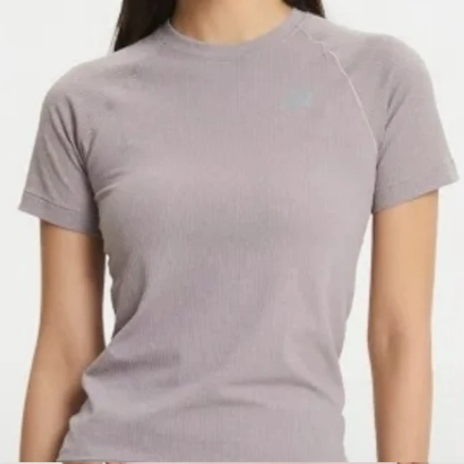 WOMEN SEAMLESS 퍼포먼스 반팔티 SLIM FIT NBNEE4P112_LP - 쿠팡