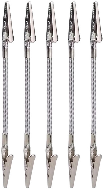 러너즈 스테인레스 나선형 와이어 모기향 홀더 집게 5개입 세트 18cm, 1개