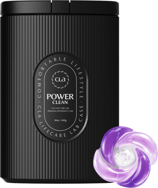 클라 컬러디스크 5in1 초고농축 캡슐 세제 블루밍코튼 블랙 케이스 본품, 2개, 50개입