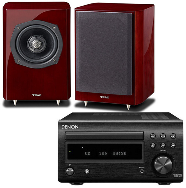 데논 RCD-M41 + S-300NEO 블루투스 오디오 세트, 단품