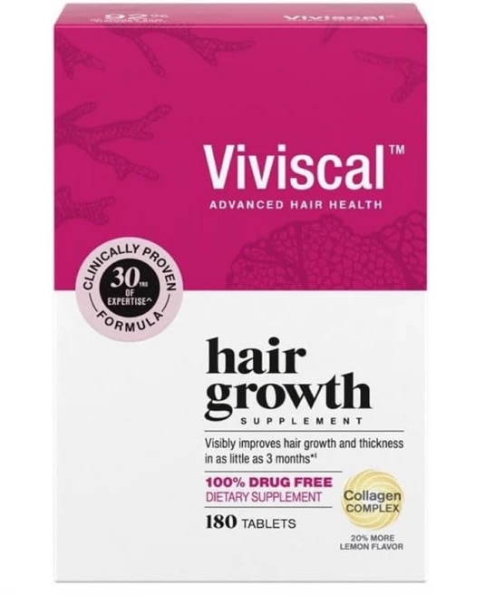 비비스칼 남성용 모발 머리카락 헤어 그로스 180정 Viviscal Mens Hair Growth, 1개 - 쿠팡