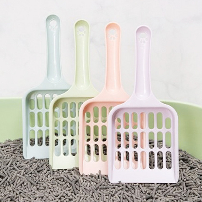 [어반굿즈] 고양이 화장실 모래 청소 스쿱 삽 4P, 4개, 퍼플