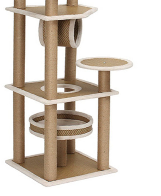 민쓰마마 원목 캣타워 책장캣타워